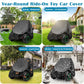 Strifuture Kids Car Cover - Ride-On Car Truck Cover Waterproof  420D Kids Ride on Toys with Adjustable Drawstring & Safety Buckles  Durable PU Coated Protection for Kids Electric Vehicles