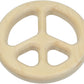 Peace Sign Shaped Maple Teether - Made in USA