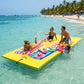 Outroad 9FT Floating Water Pad Mat, 3 Layers XPE Foam Lily Pad for Beach, Ocean, Lake, Roll-Up Floating Island for Water Recreat