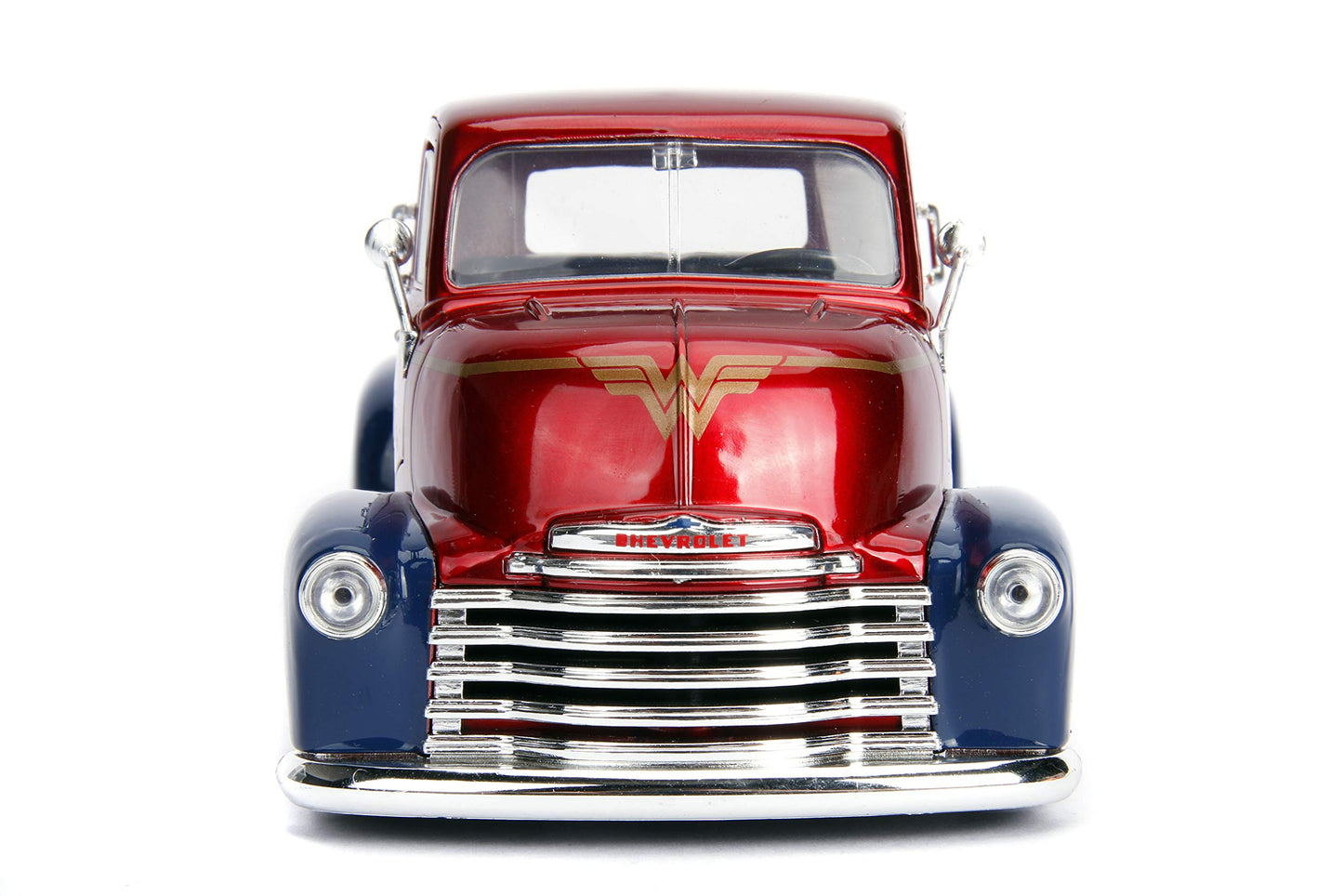 Jada Women'S 1952 Coe Pickup W/Wonder Figure (Red)