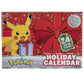 Pokémon 2024 Holiday Advent Calendar - 24 Gift Pieces, 16 Toy Figures & 8 Christmas Accessories, Multi-color, Model PKW2583