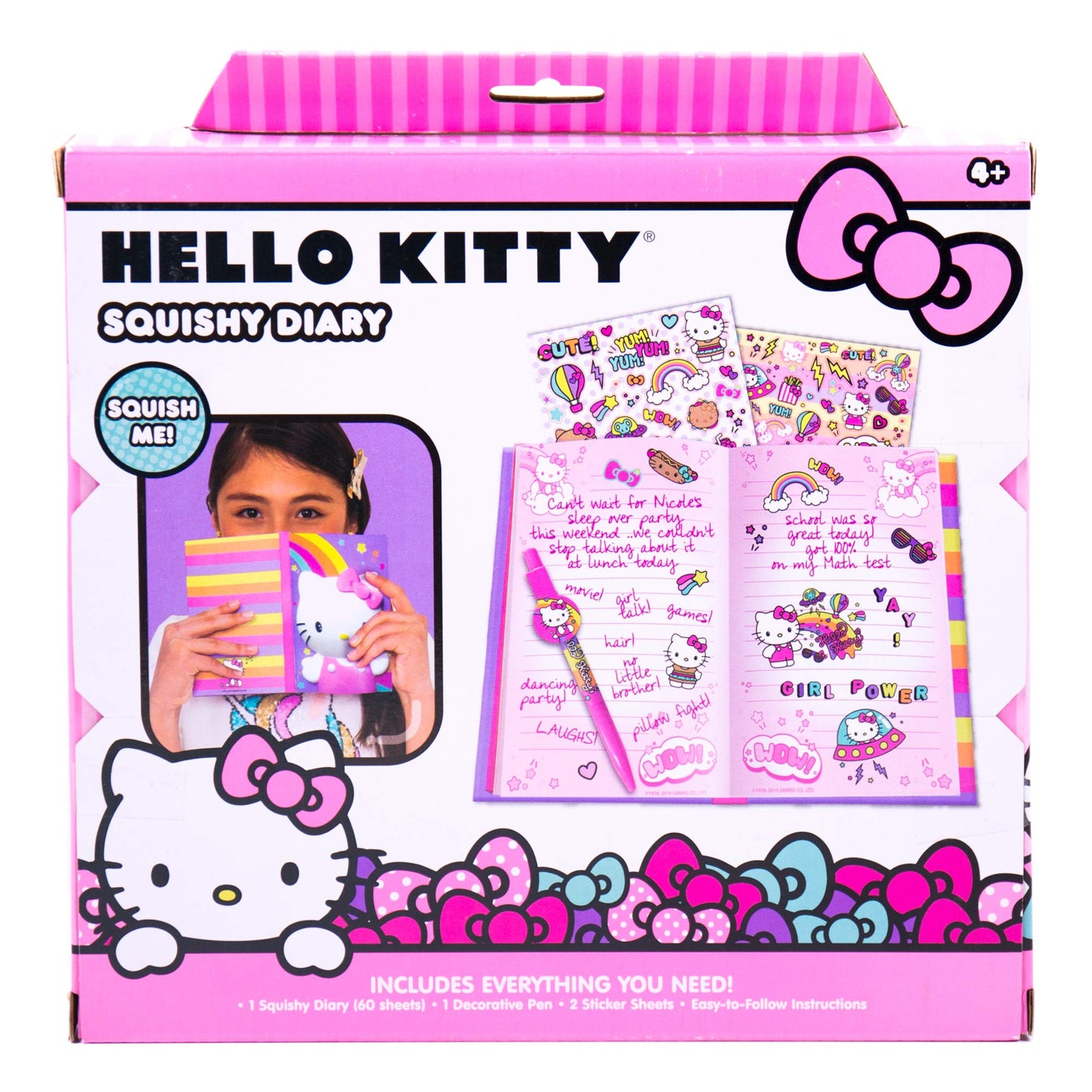 Horizon Group Usa Hello Kitty Create Your Own Squishy Diary