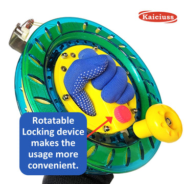 Kaiciuss 8 Inch Kite Reel Winder With Line, Kite String Reel For Kids & Adults, Easy To Use Kite String And Spool, It Comes With 1000 Ft Durable Kite Thread And Connector (Light Blue