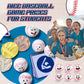 Arrowbash 24 Pcs Mini Face Baseball Stress Balls For Boys Girls Fidget Toys Bulk Foam Balls For Stress And Anxiety Relief Balls