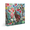 eeBoo: Piece and Love Poppy Bunny 1000-piece square mature-themed Jigsaw Puzzle  Jigsaw Puzzle for mature-themeds and Families  Includes Glossy  Sturdy Pieces and Minimal Puzzle Dust
