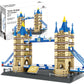 Apostrophe Games Tower Bridge Building Block Set - 1,054 Pieces, Multicolor Plastic Architecture Kit for Adults and Kids