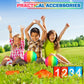 Jenaai 9 Pcs Sports Kickball Set Include 2 Pieces Kickball 5 Pieces Bases Flip Scoreboard and Pump for Boys and Girls Basketball