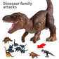 TEMI Large Dinosaur Toys for Kids Boys Toddlers 3 4 5 6 7 Years, Tyrannosaurus Dinosaur with Mist Spray, Light and Sound, Big Di