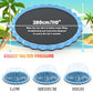 Splash Pad, Hyperzoo 110' Extra Large Sprinkler Splash Pad For Kids And Dogs, Non-Slip Thickened Sprinkler Pad Pool Summer Outdoor Water Toys For Baby Toddler Boys Girls 3-12 Years Blue