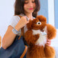 Alpacanext Soft And Cuddly Baby Alpaca Teddy Bear - 12 Inch. Premium Alpaca Stuffed Animal Handmade On Genuine Alpaka Fur. Cute