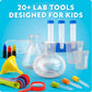 National Geographic Kids Junior Chemistry Set - Complete Early Learning Lab Kit With 50 Science Experiments For Kids And 20+ Lab