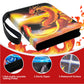 Trading Card Binder for TCG Cards  9-Pocket Portable Card Collector Ablum Holder Book Fits 900 Cards with 50 Removable Sleeve  Waterproof BKM Card Binder Display Storage Carrying Cases for TCG -Dragon