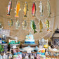 Ushinemi Fishing Birthday Decorations, Gone Fishing Party Supplies Sunfish Trout Bass Fishing Banner For Adults And Kids