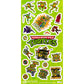 Teenage Mutant Ninja Turtles Pop Up Board Game - Bundle with TMNT Board Game for Kids with Pop Up Dice Plus Stickers  More | Teenage Mutant Ninja Turtles Games for Birthday Party