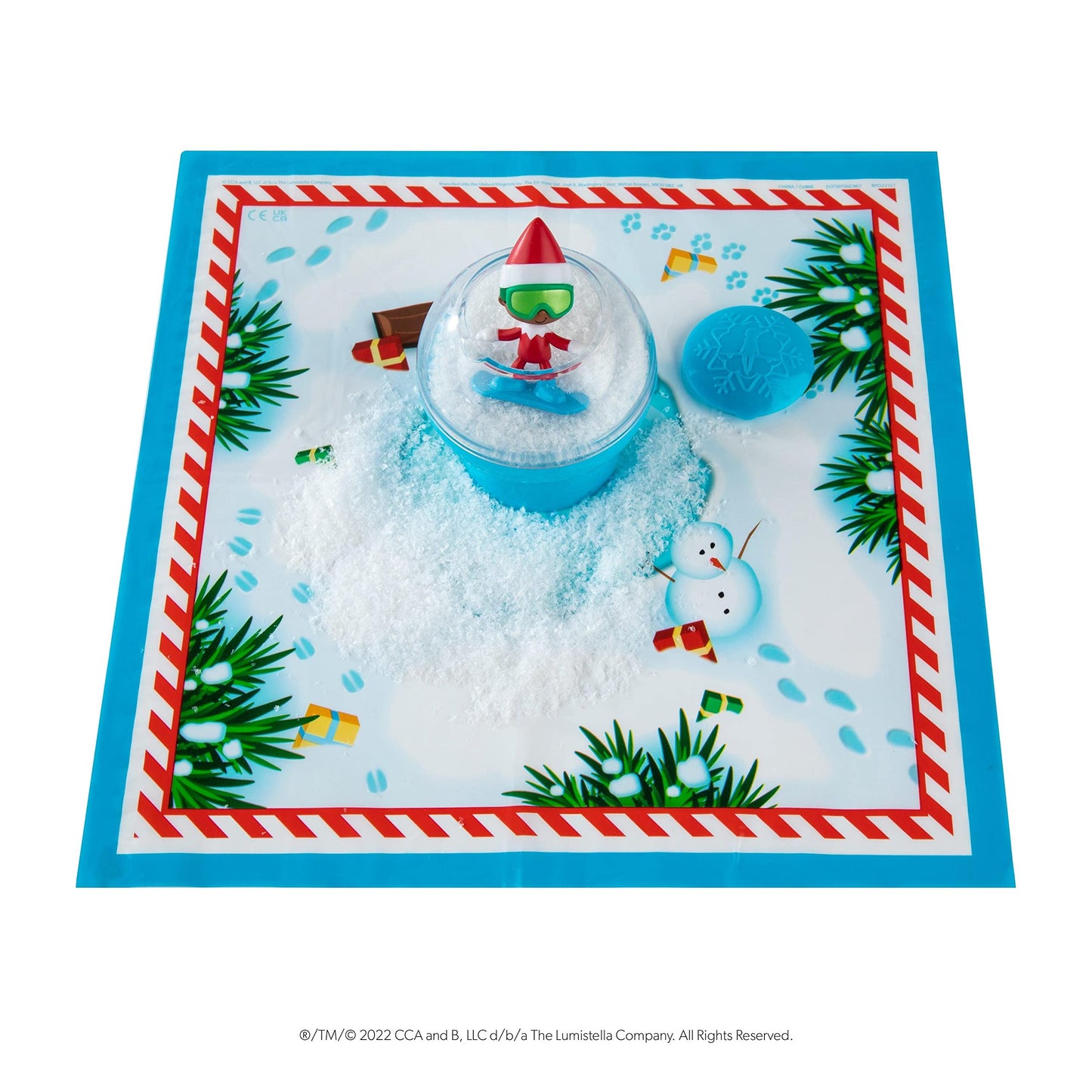 The Elf on the Shelf Secret SnoPrize - Mystery Mini Figures with Magical Snow Packet - Multicolor - Model EOTSEPSNOW