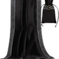 DOARLUO Altar Tarot Table Cloth - 25.6 x 25.6 Inch - Divination Wicca Velvet with Tarot Cards Bag Pouch (Black(Silver lace))