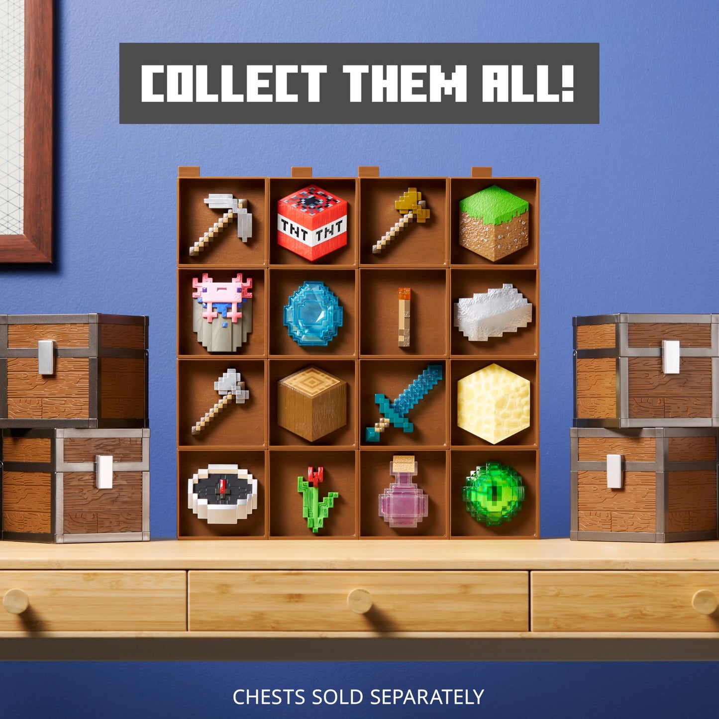 The Noble Collection Minecraft Inventory Chest - The End Model NN3496