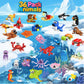 36 Pack Party Favors for Kids Mini Ocean Animals Building Blocks Set  Prize Box Toys for Kids Classroom  Easter Birthday Christmas Goodie Bag Fillers  Creative STEM Building Toys for Ages 6-12