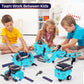 COBFDHA 6-in-1 Solar Robot STEM Toys for Kids Ages 8-13, Light Blue Educational Science Kits, Perfect Christmas & Birthday Gifts