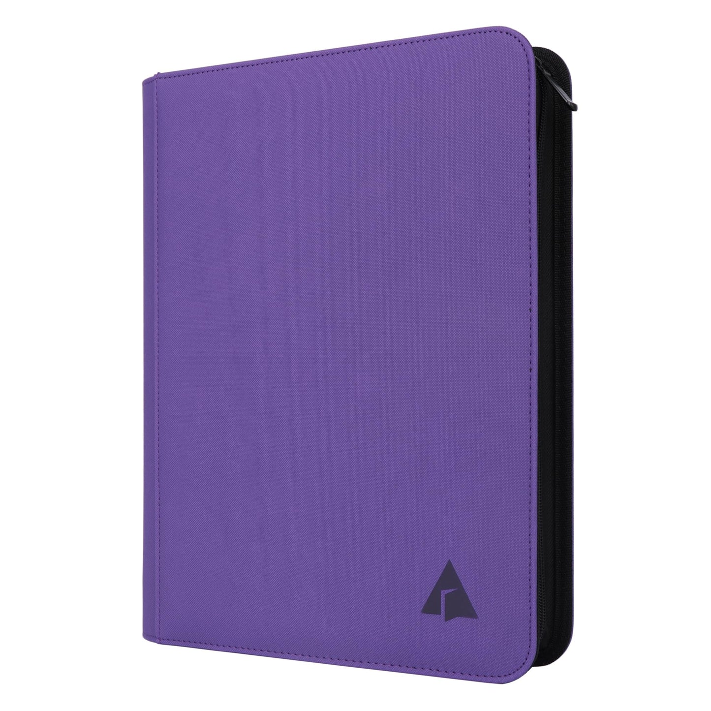 Rayvol enhanced 9-Pocket Card Binder - Fits 828 Trading Cards  Side Loading Ringless Card Collection Album for TCG and Sports Cards -Violet