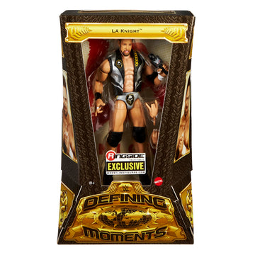 WWE LA Knight Defining Moments Ringside limited availability