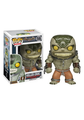 Funko POP Heroes Arkham Asylum Killer Croc Vinyl Figure - Multicoloured, Model 4326