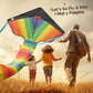 Rainbow Kite For Kids Ages 4-8 Easy To Fly, Big Kite For Kids Ages 8-12, Beach Kite, Cometa, Kites, Giant Kite, Large Kite, Kite For Toddlers Age 3-5