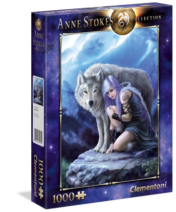 Clementoni - 39465 - Anne Stokes Collection - Protector Puzzle For Adults And Children - 1000 Pieces