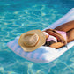 Comfy Floats Sun Bed Float - Foam Pool Floats For Adults - No Inflation Required - Blue