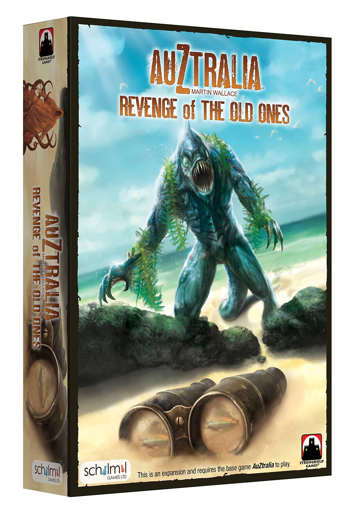 Stronghold Games Auztralia: Revenge of The Old Ones Board Game - Cardboard, Various Colors, Model AUZR1SHG