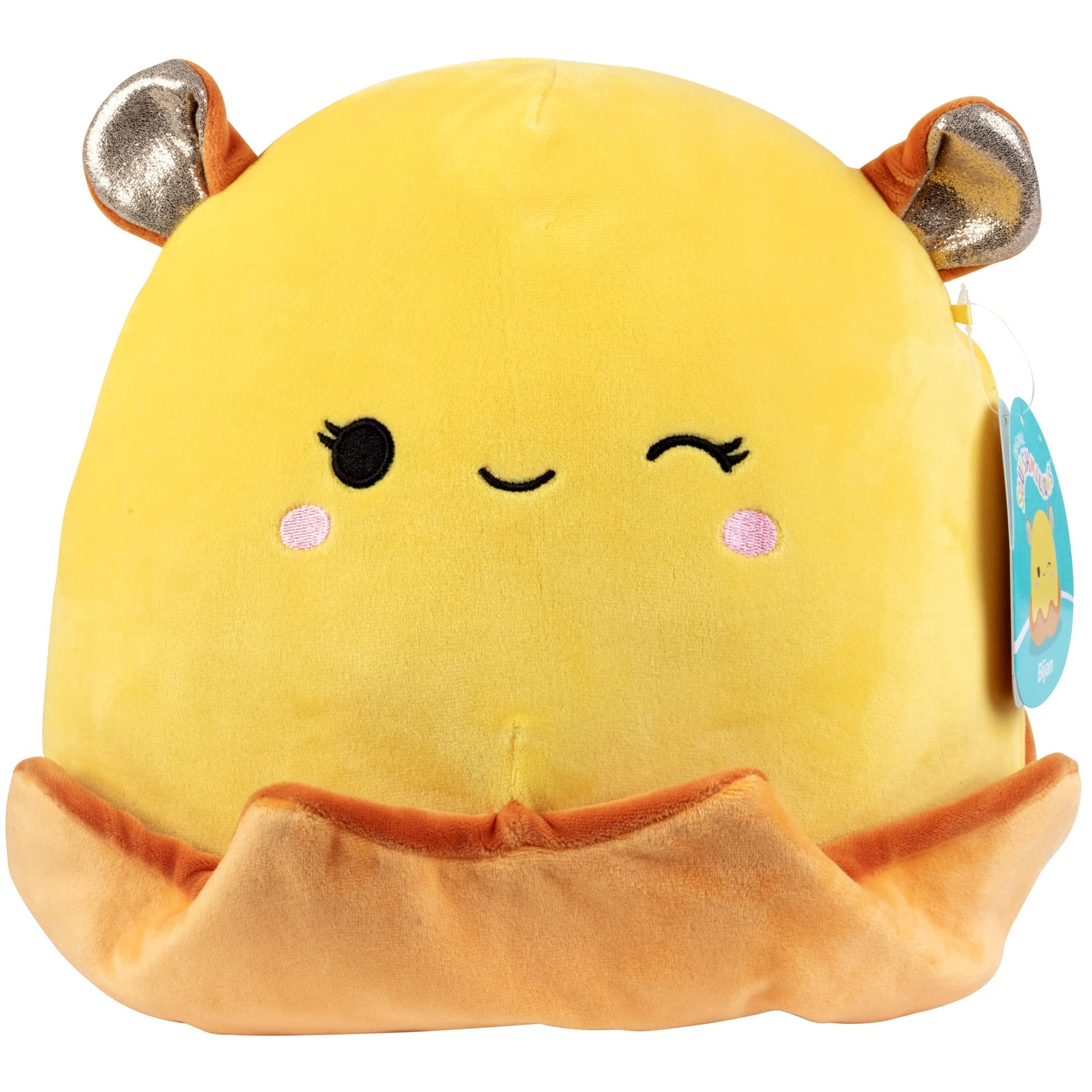 Squishmallows 10” Bijan Octopus Emotional Support Plush – Soft & Huggable Stuffed Animal – Adorable Collectible Plushie For Kids – Cozy Snuggly Pillow Buddy For Home, Bed, Or Travel
