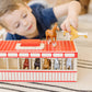 Melissa & Doug Take-Along Show-Horse Stable Play Set, 8 Toy Horses, Wooden Stable Box, Multi-color, 12.6 x 5.25 x 5.25