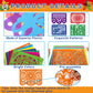 Heartome 90 FT Colorful Fiesta Party Decorations - 5 Pack Large Plastic Papel Picado Banner for Cinco De Mayo & Dia De Los Muertos Decor