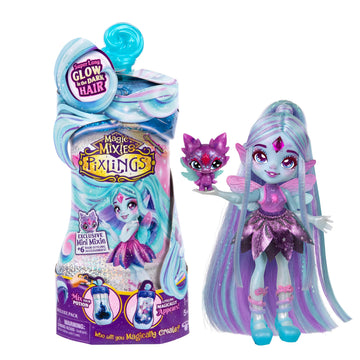 Magic Mixies Pixlings Deluxe Pack, Flyt The Dragonfly, Shimmer Reveal, Create & Mix Potion That Magically Reveals 6.5'' Pixling