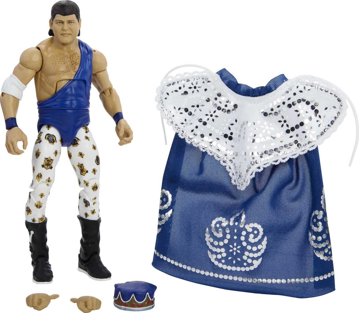Mattel Wwe Jerry 'The King' Lawler Elite Collection Action Figure