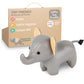 Little Big Friends Tiny Friends | Rattle Toy | Special Stuffed Animal | Easy To Clean | Vincent The Elephant