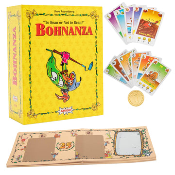 Amigo Games Bohnanza 25Th Anniversary Edition Classic Card Game – Plant & Harvest Your Beans In This Exciting Strategic Game That Is Fun For The Whole Family – For Kids & Adults Ages 12 & Older