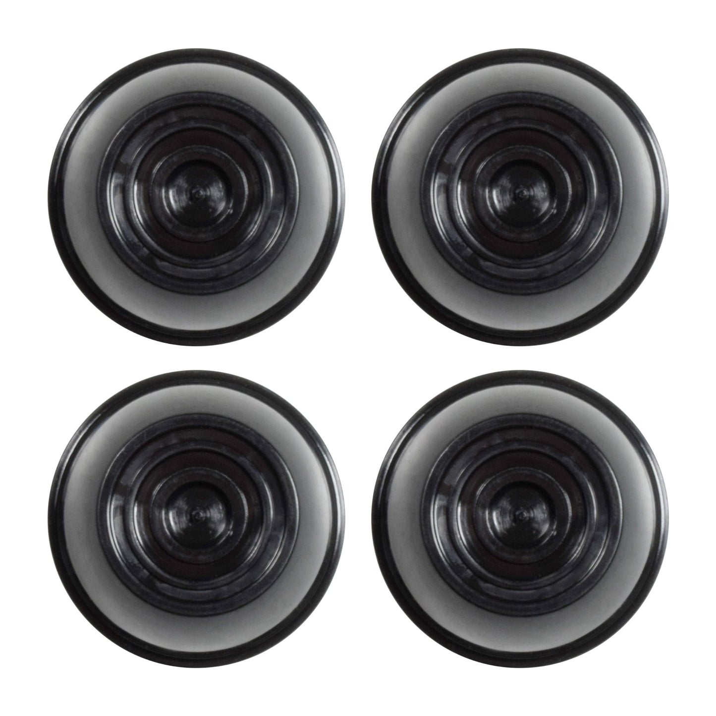 Univen Push Nut Axle Cap Retainer .437'' (7/16'') (11.1mm) Compatible with Power Wheels Toy Cars and More 4 Pack. Please See Mea