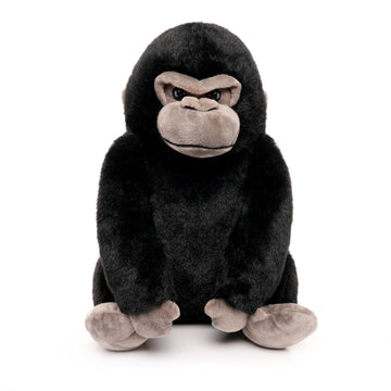 Weigedu Black Gorilla Stuffed Animals, Stuffed Gorilla, Gorilla Apes Plush Toys For Boy Girl Kids Birthday, 12 Inches
