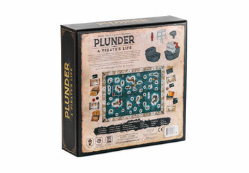 Lost Boy Entertainment Plunder Board Game - Family Strategy Game for 2-6 Players, Ages 10+, Multicolor, Cardboard, Model KCS01