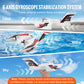 Vevor Rc Plane, 2.4Ghz 3Ch Rc Airplane With 6-Axis Gyro Stabilizer&2 Batteries, Ready To Fly Amphibious Aircraft Plane Toy For A