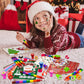 Cinrobiye 72 Pieces Merry Christmas Party Favors Max Holiday Coloring Books Tattoo DIY Sticker Stampers Class Reward Prizes for
