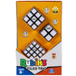 Rubik's Tiled Trio Bundle - 2x2 Mini, 3x3 Cube, 4x4 Master - Plastic Stress Relief Puzzle Game for Ages 8+, Model 6067305