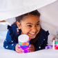 New Glo Pals Lumi Water-Activated Bath Toy With 6 Reusable Light-Up Cubes For Sensory Play