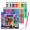 Ouksma Pre-sharpened Colored Pencils with Erasers, Erasable Color Pencils, Drawing Pencil, Art Pencil for School Supplies, Drawi