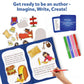 Skillmatics Storybook Art Kit - All My Adventures Art Kit For Kids, Write & Create Adventure Stories, Creative Activity For Boys & Girls, Diy Kit, 300+ Stickers, Gifts For Ages 5, 6, 7, 8, 9, 10