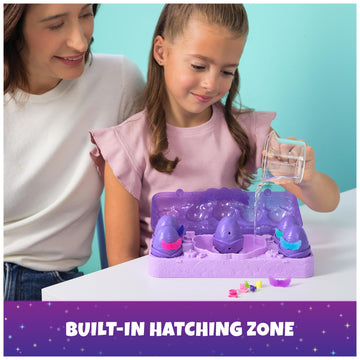 Hatchimals Alive, Neon Rainbow Egg Carton Toy with 5 Mini Figures in Color Reveal Eggs & 11 Accessories, Kids Toys for Girls & B