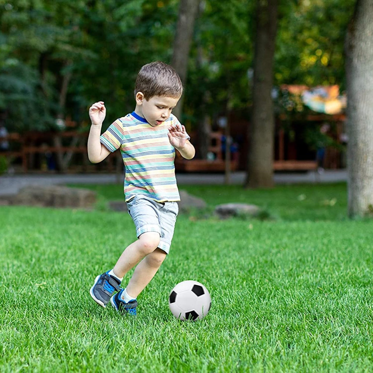 Botabee PowrX Mini Replacement Balls for Toddlers - PVC, Black, Model BH0016-1, Perfect for VTech Smart Shots Sports Center Games