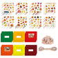 Winmany 72-Piece Thanksgiving Halloween DIY Photo Frame Craft Kit Holiday Picture Frame Set with Stickers and Clips for School A