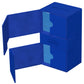 Ultimate Guard Twin Flip'N'Tray 200+, Deck Case For 200 Double-Sleeved Tcg Cards + Dice Tray, Blue, Independent Magnetic Closure & Microfiber Inner Lining